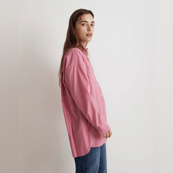 Madewell The Signature Poplin Oversized Shirt - Picture 2 of 13